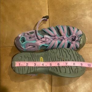Purple and Blue Keen Sandals size 8